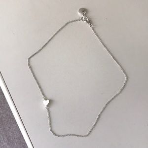 Heart chain necklace